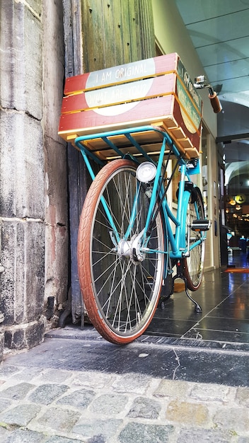 Bike in the street