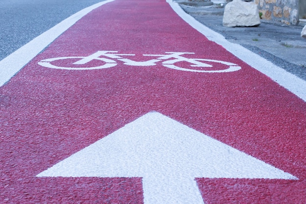 The bike to work day, bike track