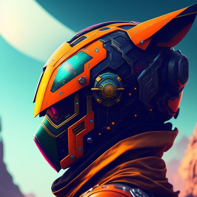 Premium AI Image Biker