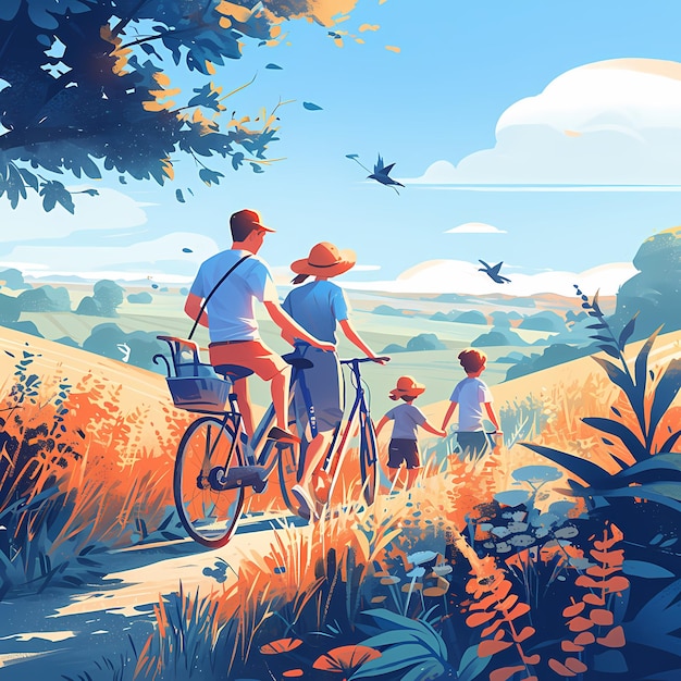 Biking Family Adventure