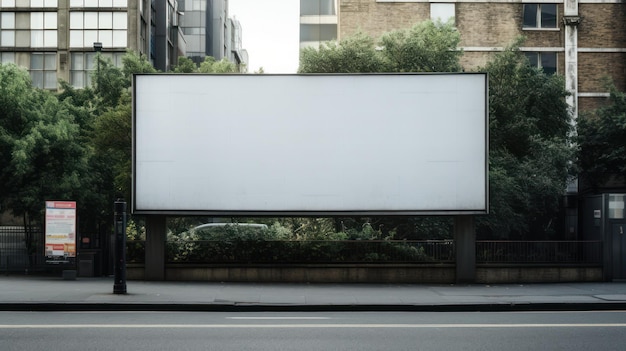 Bilboard op straat