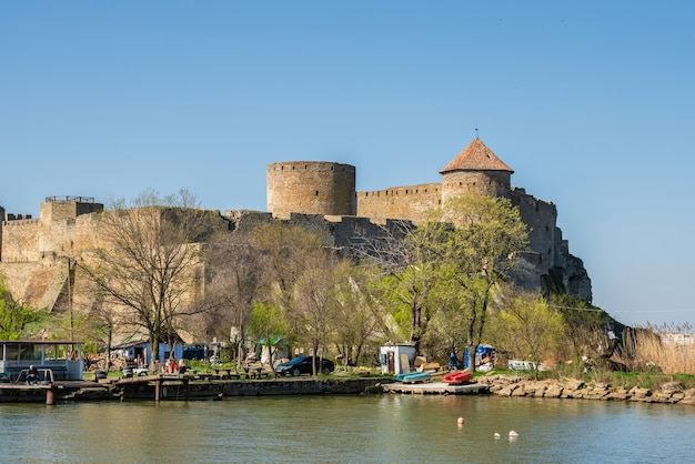 Bilhorod-Dnistrovskyi or Akkerman fortress, Odessa region, Ukraine, on a sunny spring morning