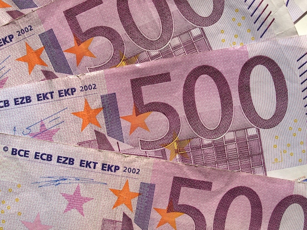 Biljet van 500 euro, Europese Unie