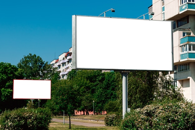 Billboard, billboard, canvas billboard, stad