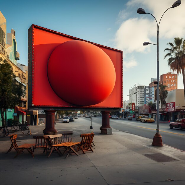 Foto mockup billboard