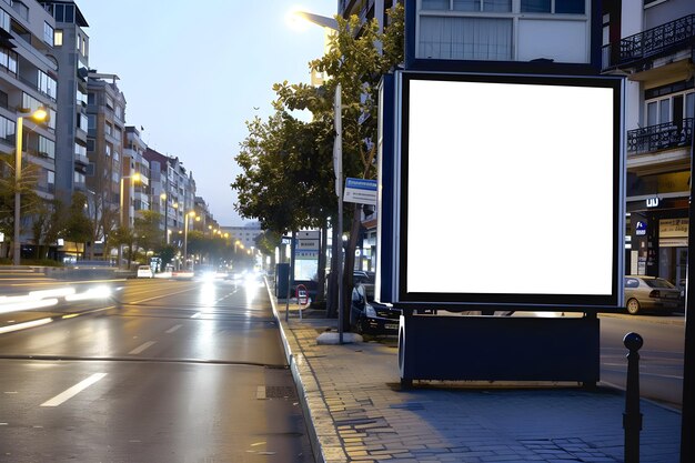 Foto un cartellone sul lato di una strada che dice 