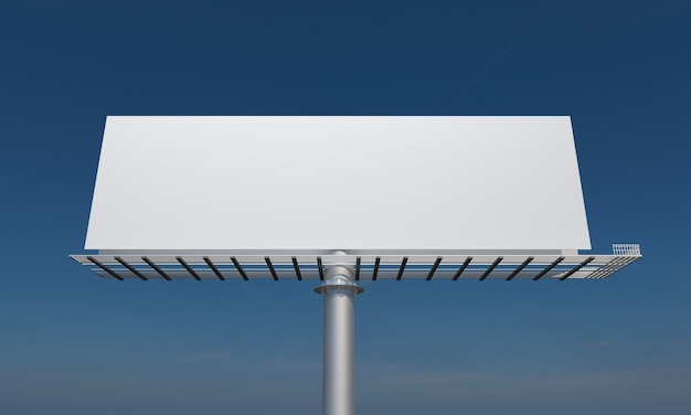 Billboard sign mockup template