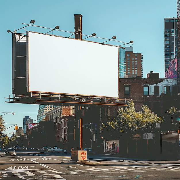 a billboard that says  a billboard  on it