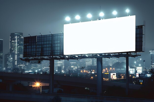 a billboard that says  billboards  is lit up