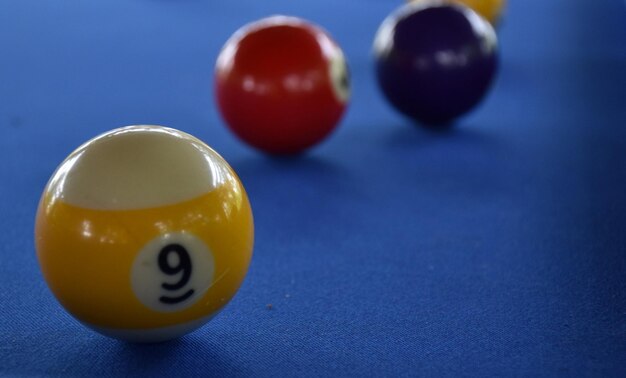 Billiard balls