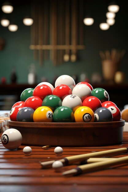 Pool Ball Games 4 Free Download Background, 3d Illustration Pool Billiard  Game, Hd Photography Photo Background Image And Wallpaper for Free Download