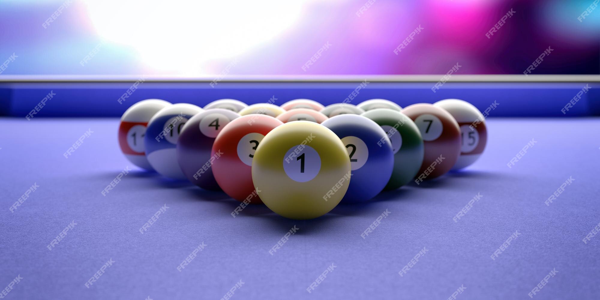 3D Ball Pool HD wallpaper  Billiards, Pool balls, Billiards game