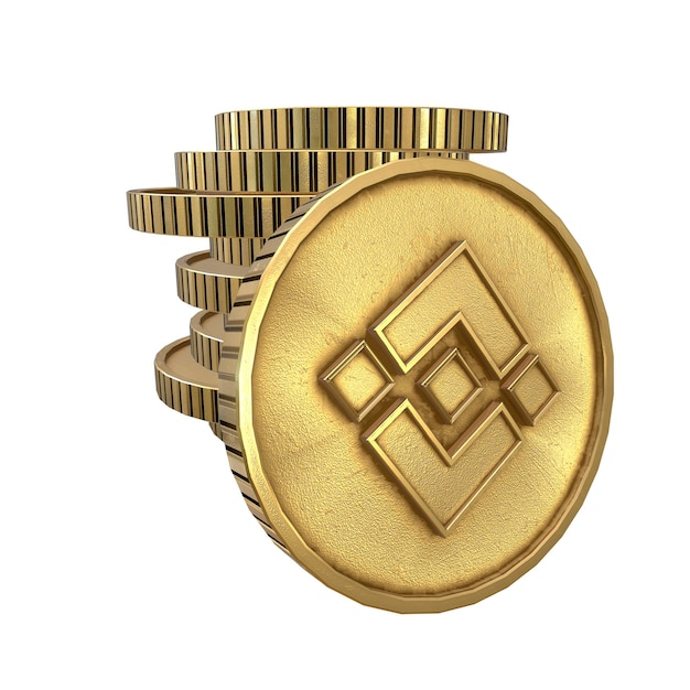 Binance cryptocurrency icon brings a lot of income the most popular among financial investors and bankers