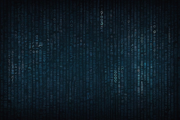 Binary Code achtergrond Digital Abstract technologische achtergrond