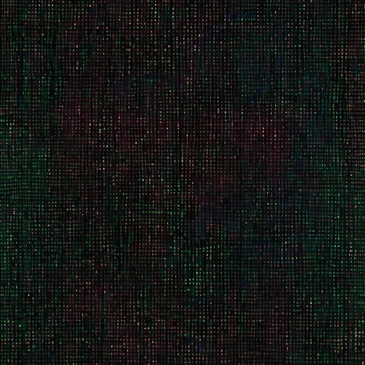 Photo binary code background hacker binary data computer hacking technology of digital binary information