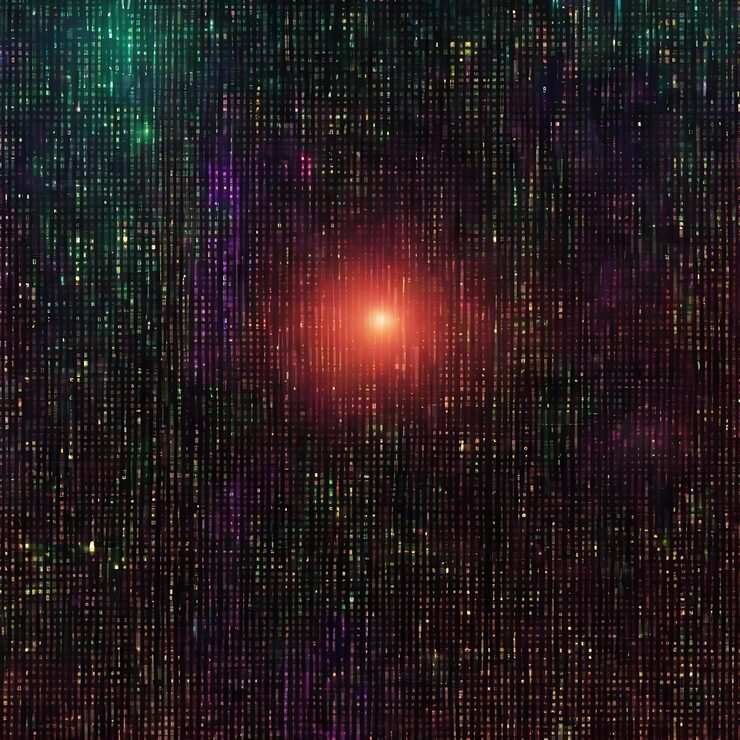 Photo binary code background hacker binary data computer hacking technology of digital binary information