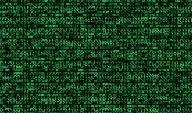 Binary code background