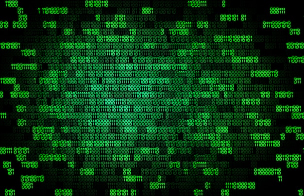 Binary code background