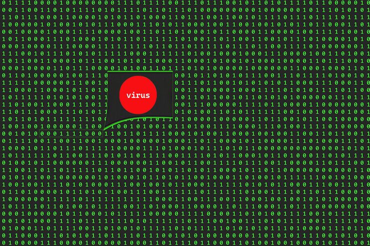 Photo binary code green numbers dark screen matrix on the background binary programming code green numbers zero and one