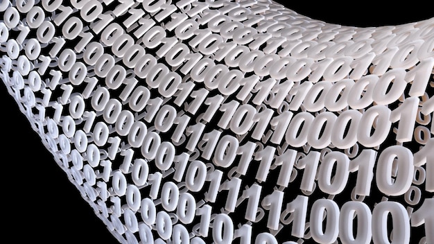 Premium Photo | Binary code