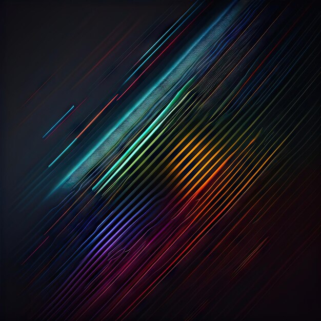 Premium AI Image | Binary data visualization Hitech background