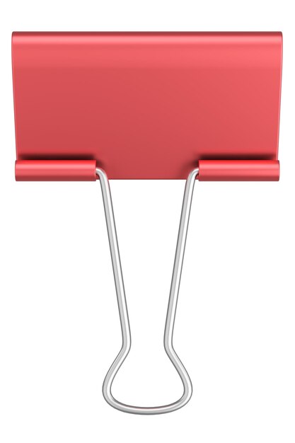 Binder Clip papierklem 3D-illustratie