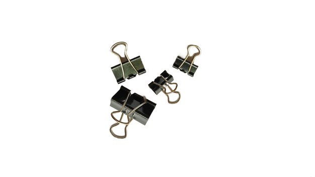 Photo binder clips for school office business with black colour