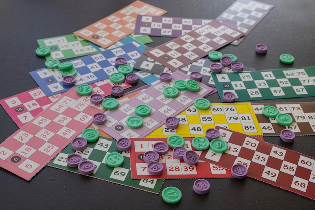 Bingo is a nice family game for new year celebrations