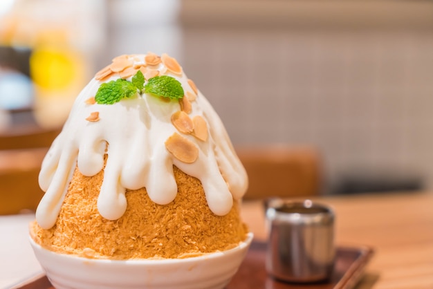 bingsu milk tea