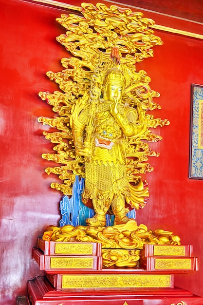 Binnenaanzicht van Yonghegong Lama Temple.Beijing