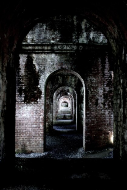 Foto binnenkant van de tunnel