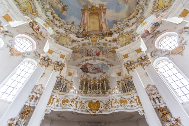 Binnenland van Bedevaartkerk Duitsland