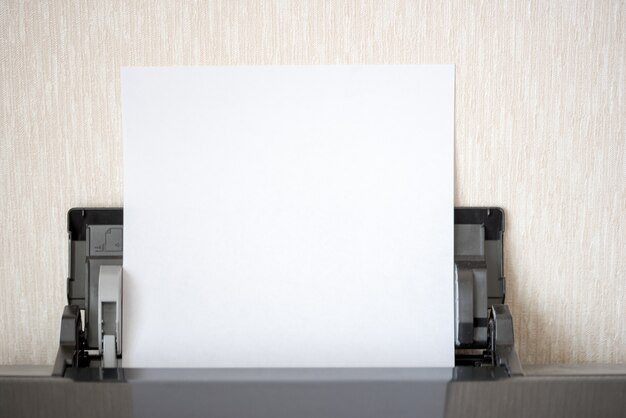 Binnenlandse printer en papier