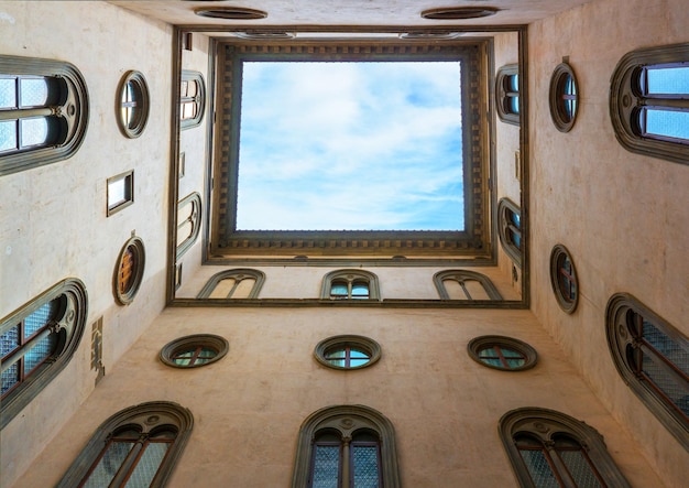 Binnenplaats in het Palazzo Vecchio in Florence