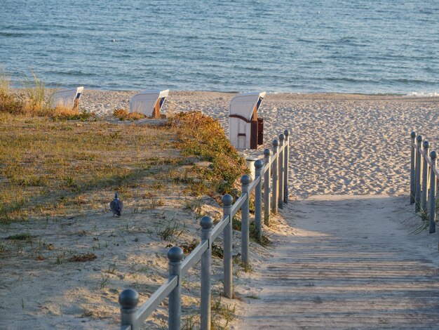 Binz at the baltic sea