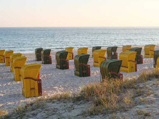 Binz at the baltic sea