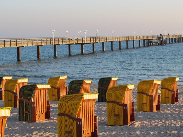 Binz at the baltic sea