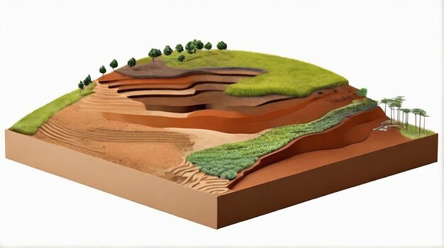 Foto bio-engineering bodemstabilisatie