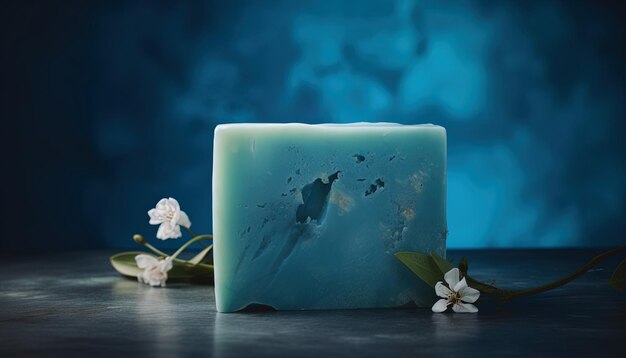 Biodegradable natural soap Ecological personal care product Natural soaps concept