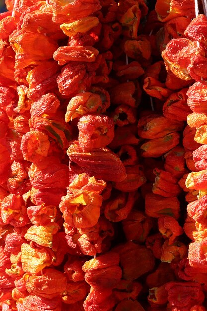 Biologische gedroogde zoete paprika