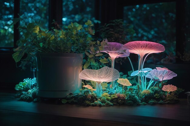 BioLuminate Where Nature and Technology Converge to Illuminate Your Space