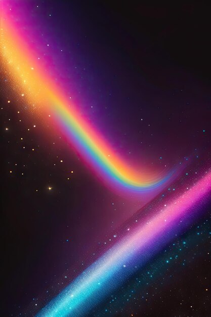 Bioluminescent glitter sparkle Bokeh abstract shimmer background