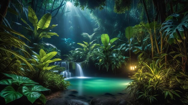 Bioluminescent Jungle