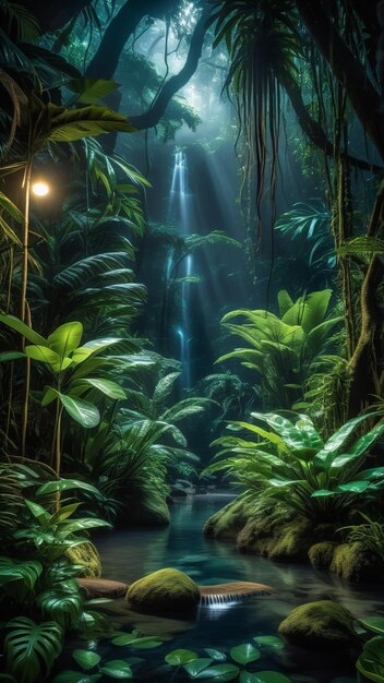 Bioluminescent Jungle