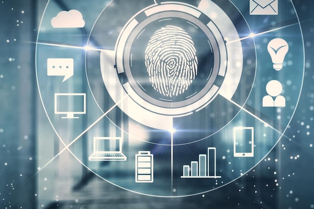 Biometrics and id concept