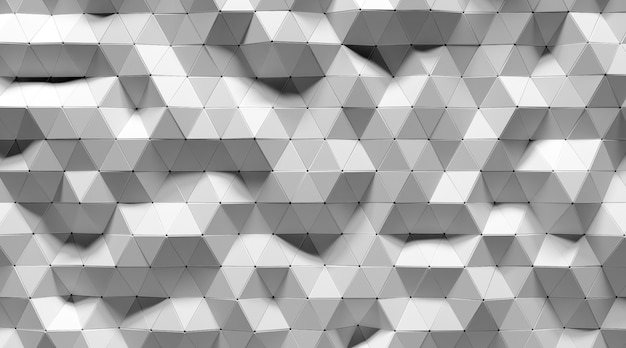 Bioscoop 4D-weergave van vijfhoek abstracte achtergrond afbeelding