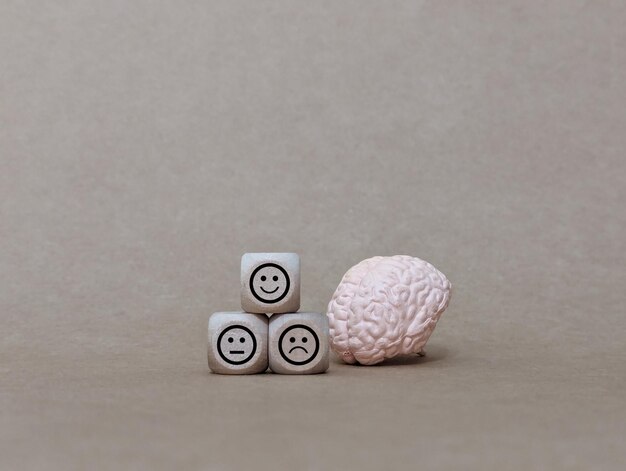 Photo bipolar disorder mental health concept