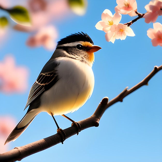 Bird on a branch