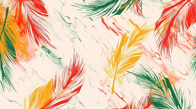 Photo bird feathers background pattern banner wings background picture seamless background