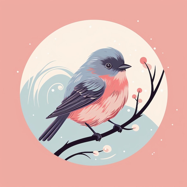 Photo bird illustration